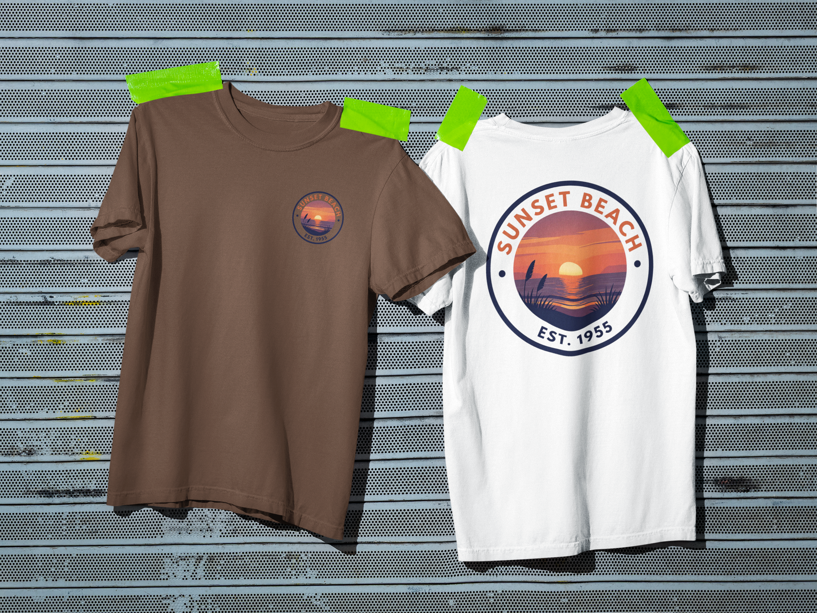 The "Sunset Beach SB2" T-shirt